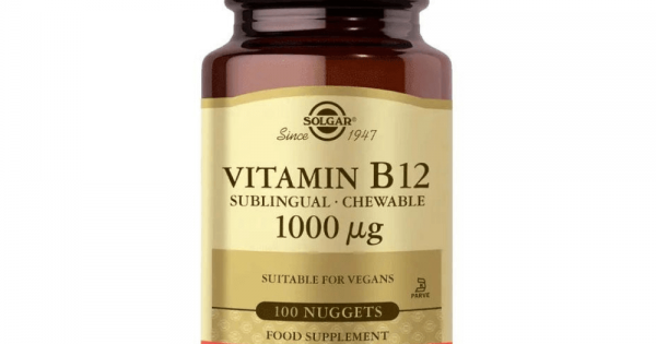 Solgar Vitamin B12 1000 mcg 100 Dilaltı Tablet